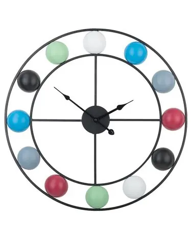 Reloj de pared REIDEN 56 cm Metal Multicolor - Accesorios decorativos
