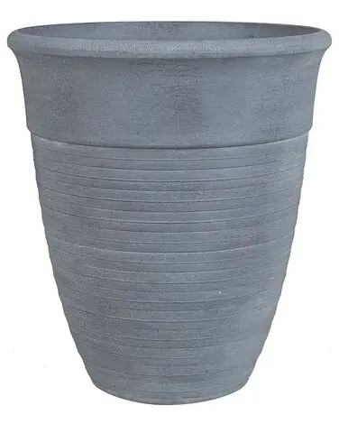 Plant Pot KATALIMA 43 cm Grey - Garden & Balcony