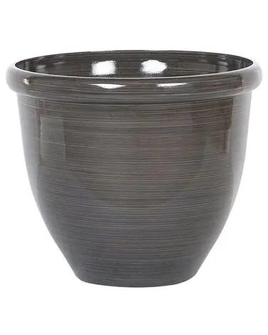 Plant Pot TESALIA 49 cm Brown - Garden & Balcony