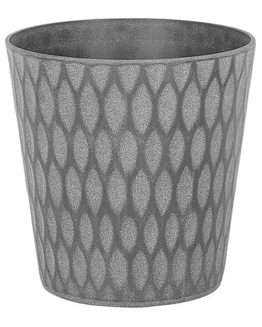 Plant Pot LAVRIO 36 cm Dark Grey - Garden & Balcony