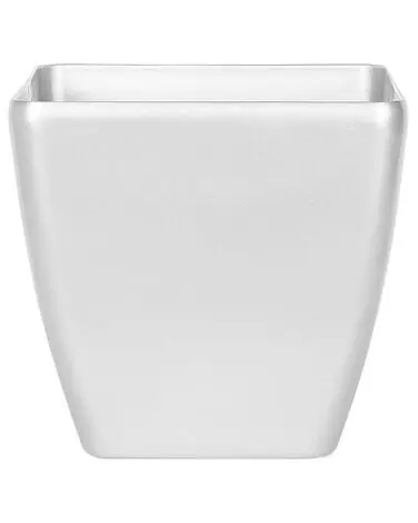 Plant Pot ASTRAS 50 cm Silver - Garden & Balcony