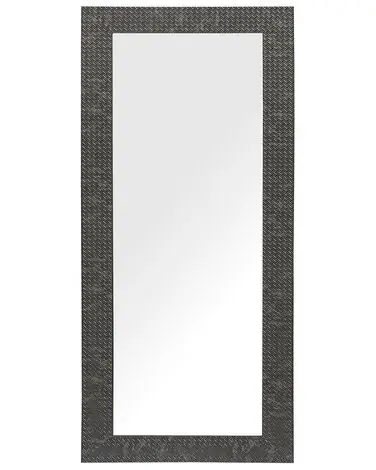 Wall Mirror PLAISIR 50 cm 130 cm Black - Home Accessories
