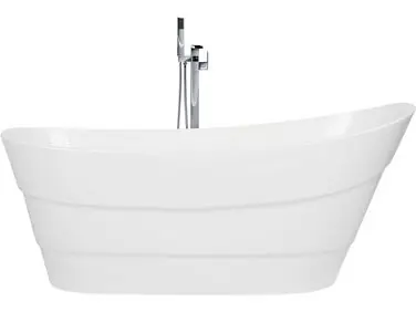 Bañera independiente BUENAVISTA 170 x 73 cm Blanco - Baño