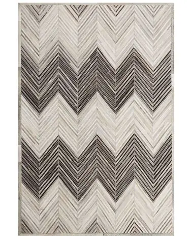 Alfombra AYTEPE Gris 140 x 200 cm Piel - Accesorios decorativos