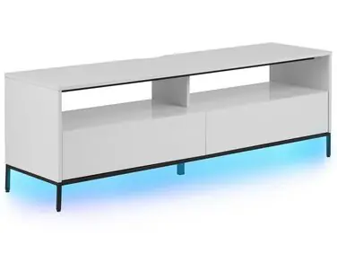 TV Stand LED SYDNEY White - Living Room