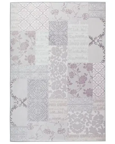 Alfombra BALLICA Gris 160 x 230 cm - Accesorios decorativos