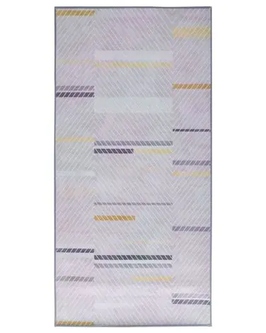 Alfombra ERGENLI Gris 80 x 150 cm - Accesorios decorativos