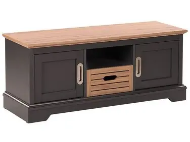 TV Stand GARET Dark Grey - Living Room