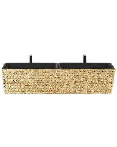 Plant Pot KAWALA 80 cm Sand Beige - Garden & Balcony