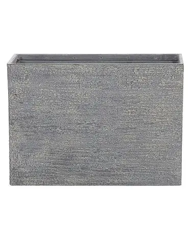 Plant Pot EDESSA 70 cm Grey - Garden & Balcony