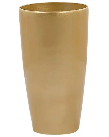 Plant Pot TSERIA 32 cm Gold - Garden & Balcony