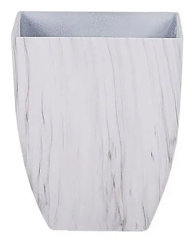 Plant Pot MIRO 28 cm White Marble - Garden & Balcony