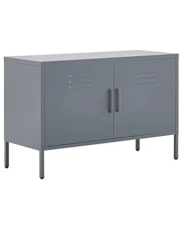 Storage Unit URIA Metal Grey - Home Office