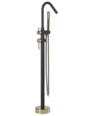 Grifo para bañera independiente VICTORIA Negro/Dorado - Baño