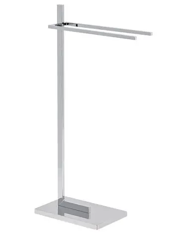 Toallero SELVA Metal Plateado - Baño