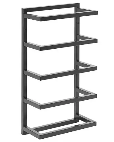 Toallero CINTRA Metal Negro - Baño