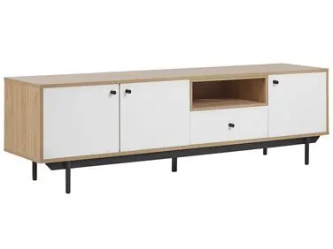 TV Stand ITACA Brown/ White - Living Room