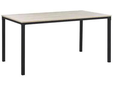 Mesa de comedor HOCKLEY Marrón claro 150 cm 90 cm