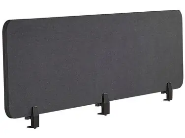 Divisor de escritorio WALLY 180 x 40 cm Gris oscuro - Oficina