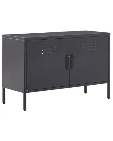 Storage Unit URIA Metal Black - Home Office
