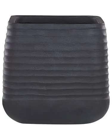 Plant Pot PARIKIA 50 cm Black - Garden & Balcony