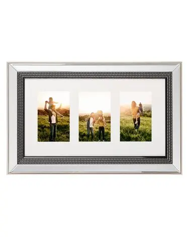 Marco para 3 fotos DALABA Plateado - Accesorios decorativos