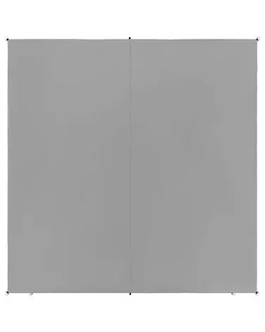 Shade Sail LUKKA 300 cm 300 cm Grey - Garden & Balcony