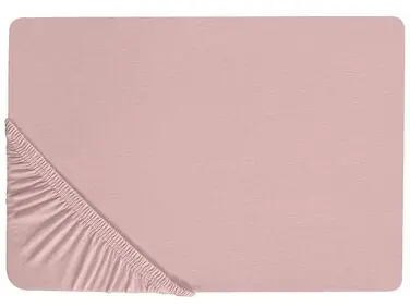 Sábana bajera HOFUF Algodón 90 x 200 cm Rosa - Accesorios decorativos