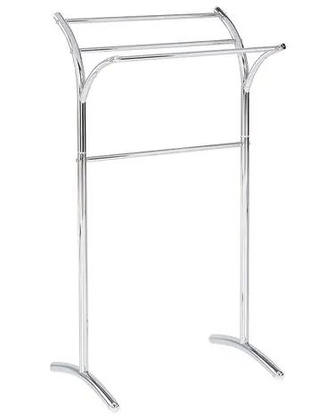 Toallero YOPAL Metal Plateado - Baño