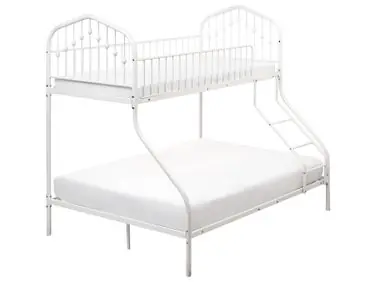 Litera Metal CHAMONIX 90/140 x 200 cm Blanco - Dormitorio