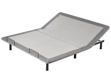 Somier articulado eléctrico BRUNOY 180 x 200 cm Gris - Dormitorio
