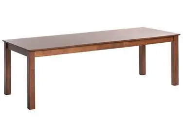 Mesa de comedor extensible MADURA Fresno oscuro 160/240 cm 90 cm