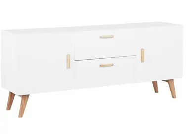 2 Door Sideboard MEET White - Living Room