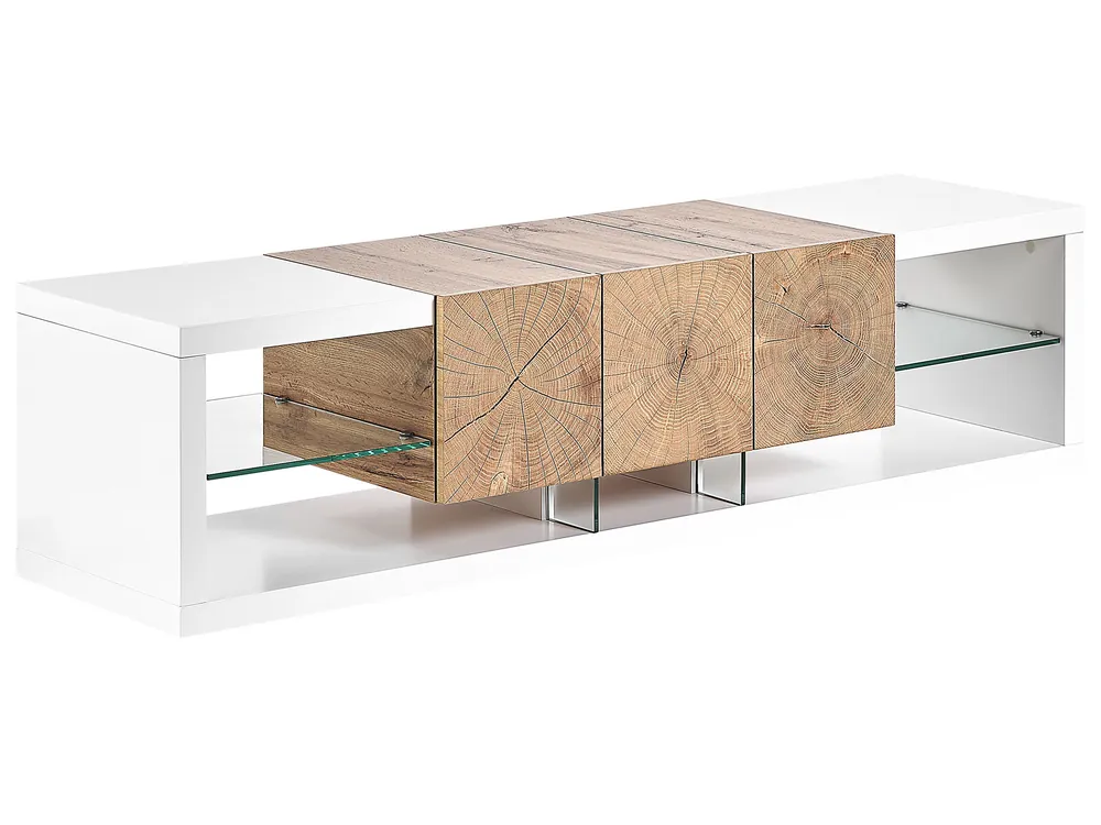 TV Stand FULERTON White - Living Room
