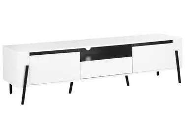TV Stand BLACKPOOL White - Living Room