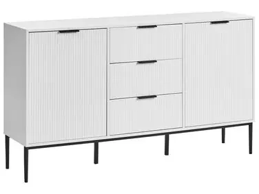 2 Door Sideboard LEDUC White - Living Room