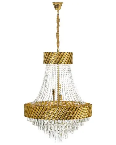 Chandelier KARSA Crystal Gold - Home Accessories