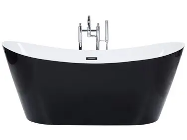 Bañera independiente ANTIGUA 180 x 78 cm Negro - Baño