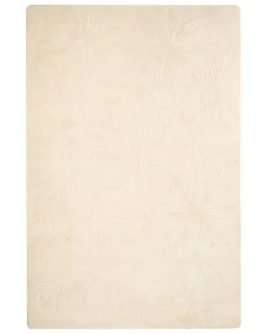 Alfombra CHENNAI Beige claro 200 x 300 cm Lana - Accesorios decorativos