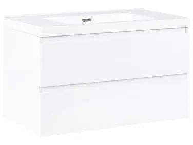 Wall Mounted Vanity Unit with Basin TOTA White - Bathroom