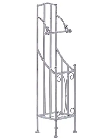 Toilet Paper Holder BRISA Metal Grey - Home Accessories