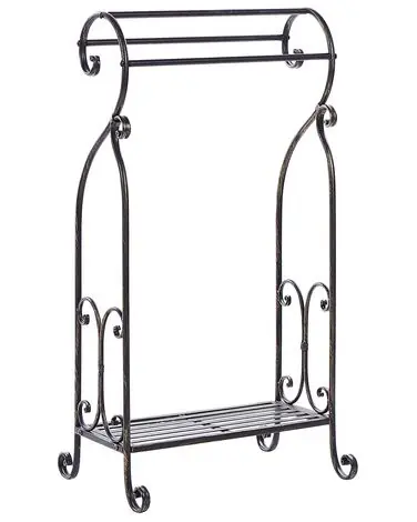 Toallero LINARES Metal Negro - Baño