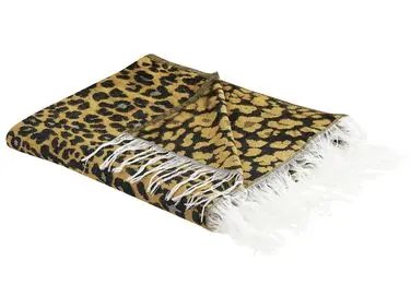 Blanket JAMUNE 130 x 170 cm Brown - Home Accessories