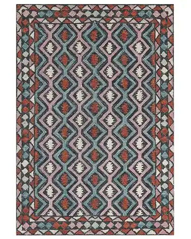Alfombra HAYMANA Multicolor 160 x 230 cm Lana - Accesorios decorativos