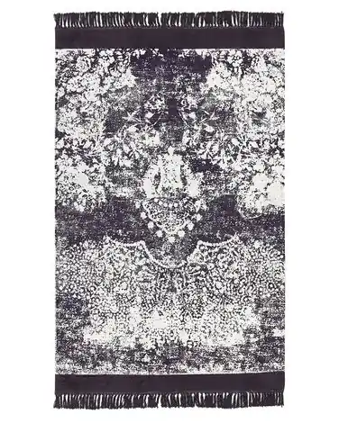 Alfombra AKARSU Violeta 140 x 200 cm Viscosa - Accesorios decorativos