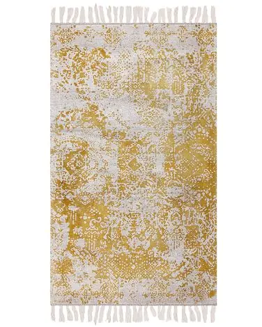 Alfombra BOYALI Mostaza 80 x 150 cm Viscosa - Accesorios decorativos