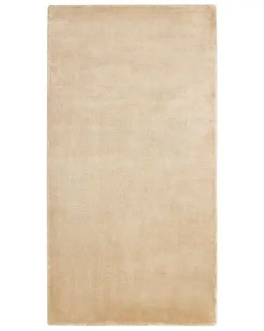 Alfombra GESI II Arena 80 x 150 cm Viscosa - Accesorios decorativos