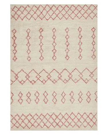 Alfombra BUXAR Beige 140 x 200 cm Algodón - Accesorios decorativos