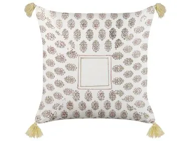 Throw Cushion SETOSA Cotton 45 x 45 cm Multicolour Geometric Pattern - Home Accessories
