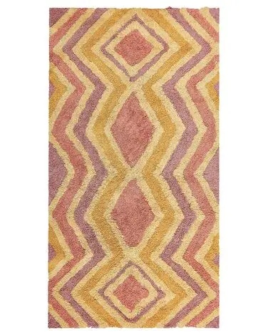 Alfombra CANAKKALE Multicolor 80 x 150 cm Algodón - Accesorios decorativos